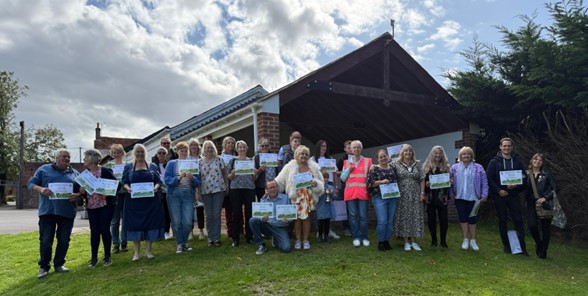 photos showing winners 